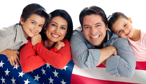 Hispanic Family Png Isolated Photo (black, red, silver, navy)