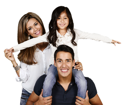 Hispanic Family Png Transparent Picture (black, beige, white)