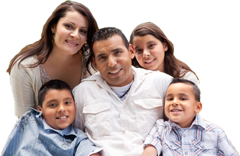 Hispanic Family Png Transparent (black, lavender, white)