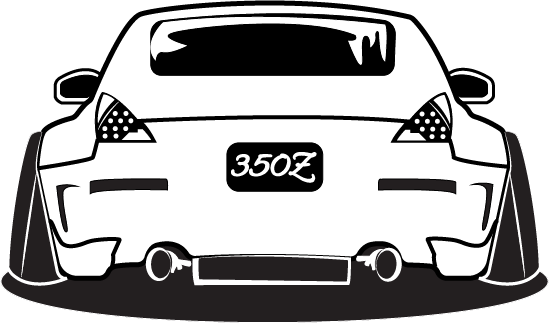 Nissan 350Z Png Hd Isolated (white, black)