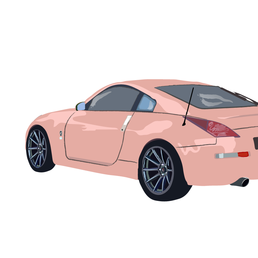 Nissan 350Z Png Pic (silver, pink, black, gray)