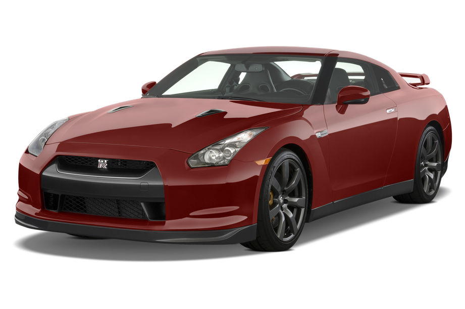 Nissan Gt R Png Image (maroon, black)