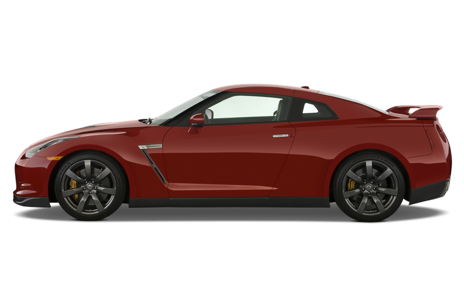 Nissan Gt R Png Transparent Image (maroon, black)