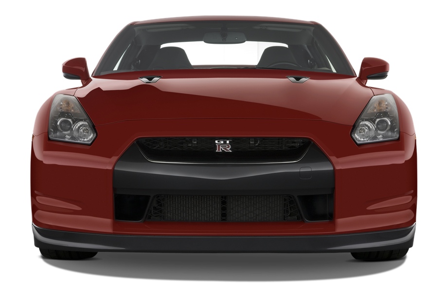 Nissan Gt R Transparent Png (white, maroon, black)