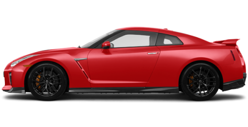 Nissan Gtr 35 Png File (maroon, black)