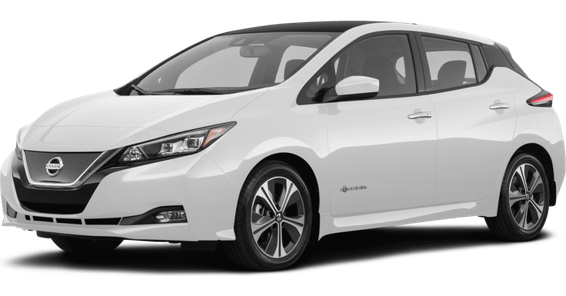 Nissan Leaf Png Isolated Image (silver, lavender, black)