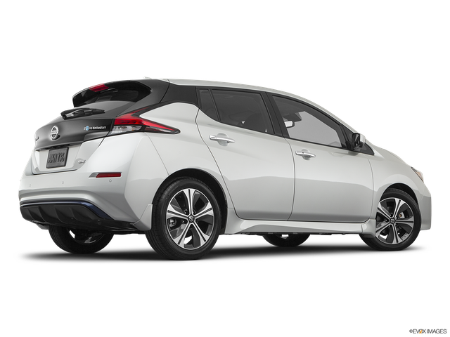 Nissan Leaf Png (indigo, silver, black)