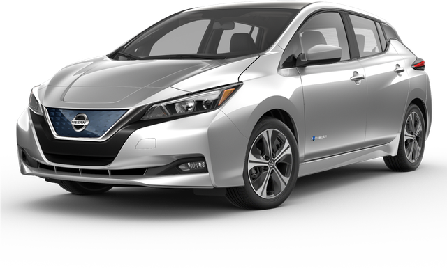 Nissan Leaf Transparent Png (white, gray, black)