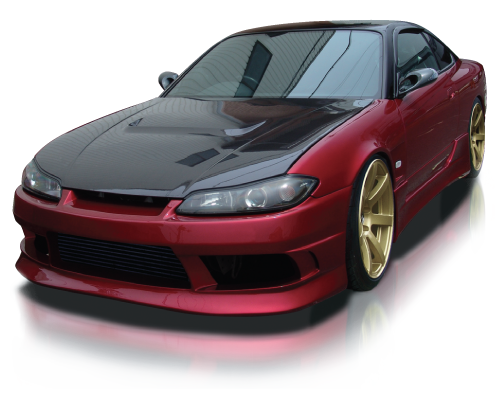 Nissan Silvia S15 Png Image (gray, silver, lavender, black, white)