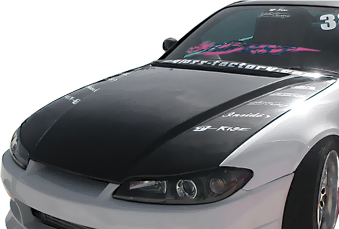 Nissan Silvia S15 Png (gray, black)