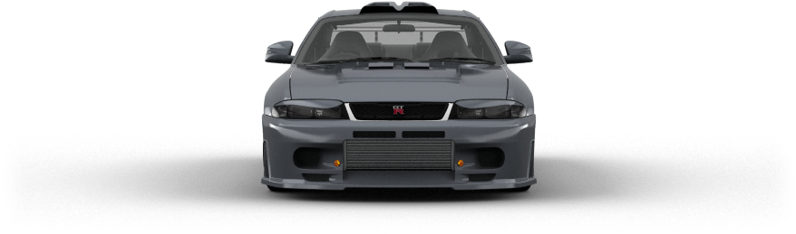 Nissan Skyline Png Image (indigo, gray, black)