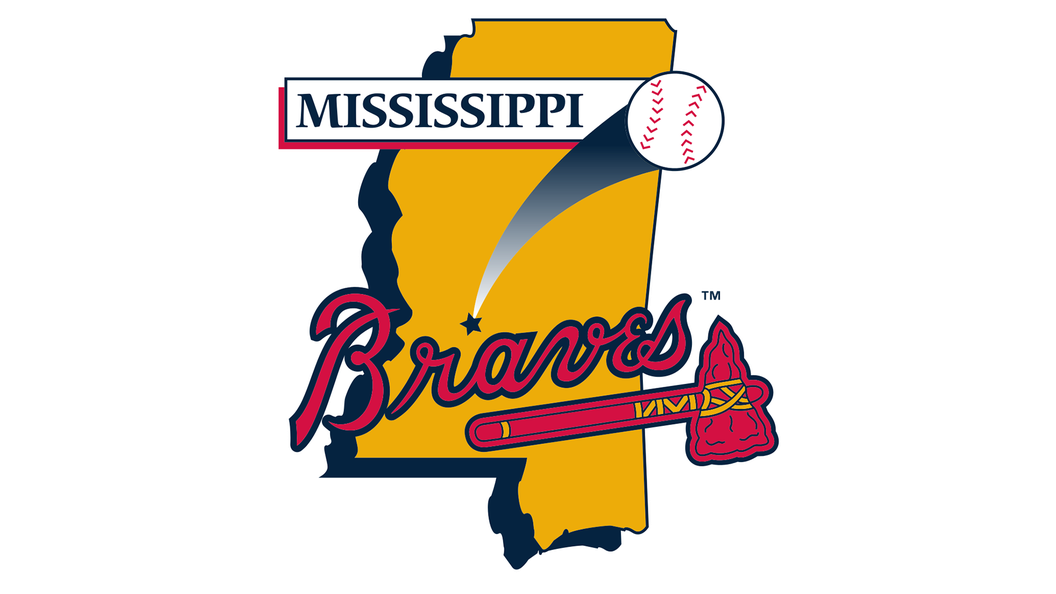 Mississippi Braves Png Hd (white, gray, black, orange)