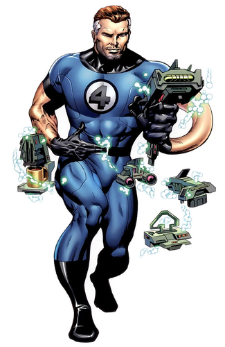 Mister Fantastic Png Clipart (black)