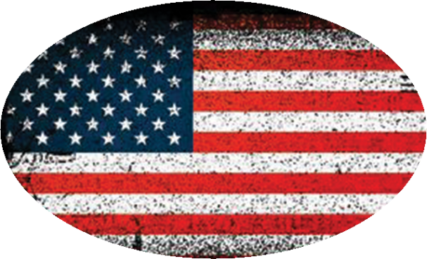 Distressed American Flag Png Pic (black, maroon)