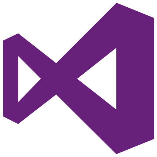 Visualstudio Plain Logo Icon Free Png Icon Download (purple, black, indigo)