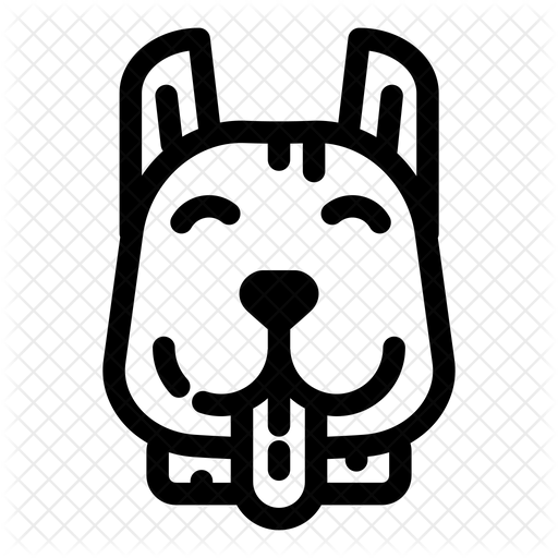 Pit Bulls Png Image (black, indigo)