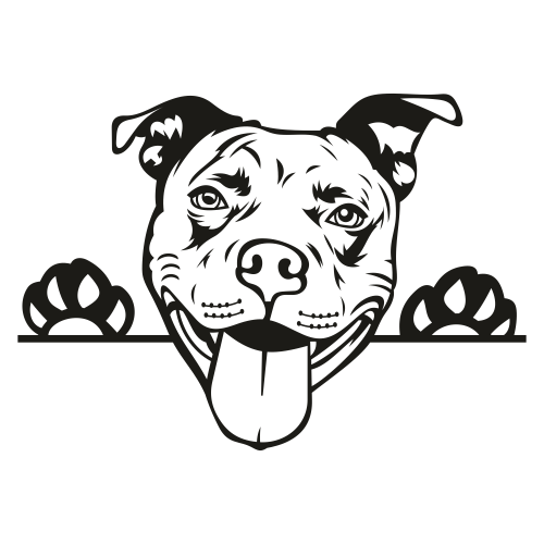 Pit Bulls Png Isolated Pic (lavender, white, black)