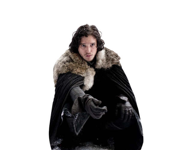 Kit Harington Png Clipart (black)