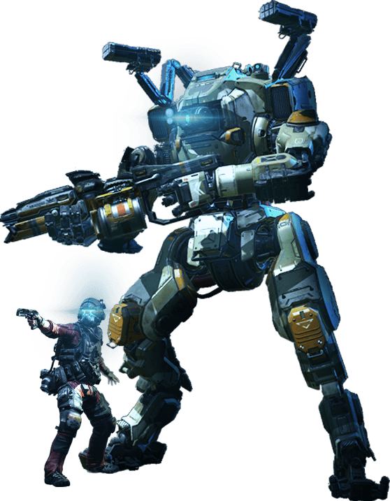 Titanfall Png File (gray)