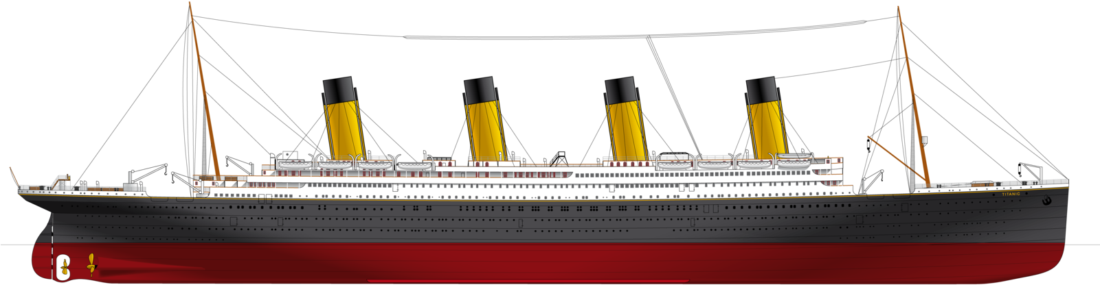 Titanic Png Pic (indigo, maroon, black)