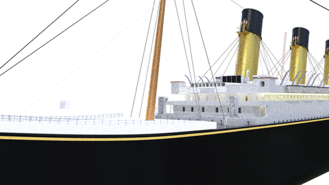 Titanic Png (black, white)