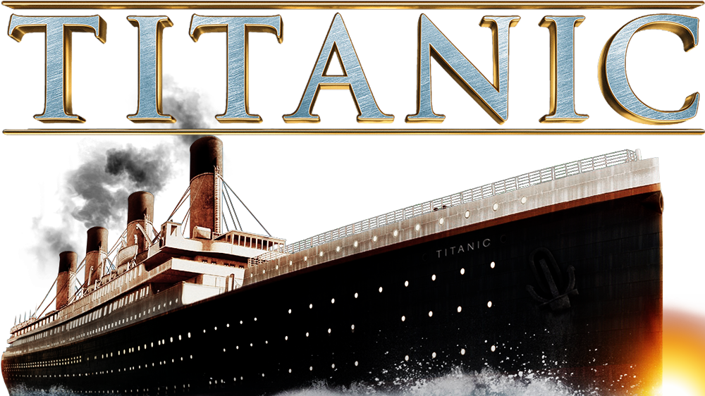 Titanic Png (black, white)