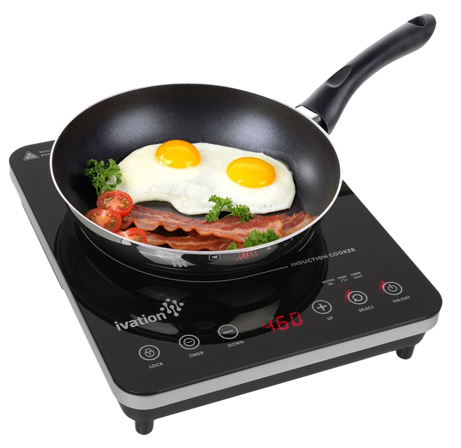 Kitchen Induction Cooktop Png File (black)