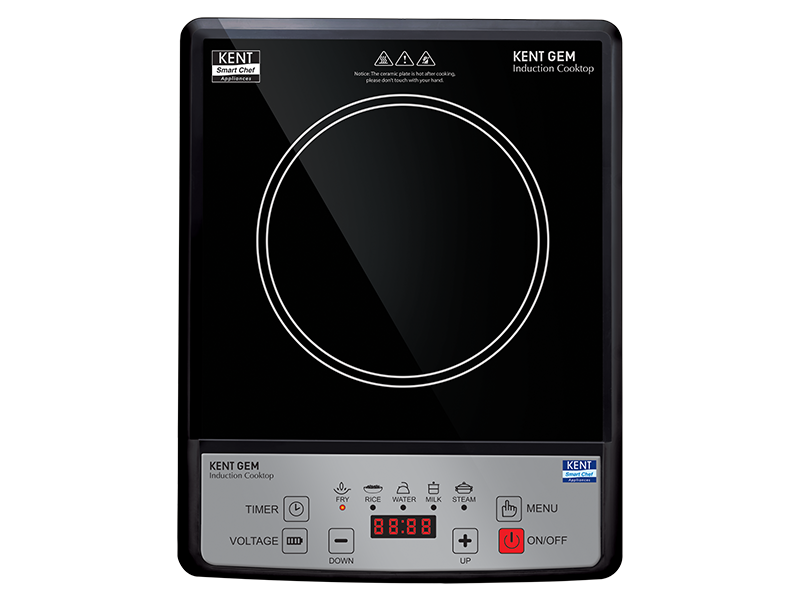 Kitchen Induction Cooktop Png Pic (black, white, gray)