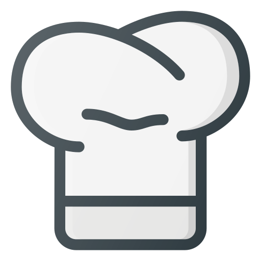 Kitchen Coock Chef Hat Free Png Icon Download (lavender, black, white)