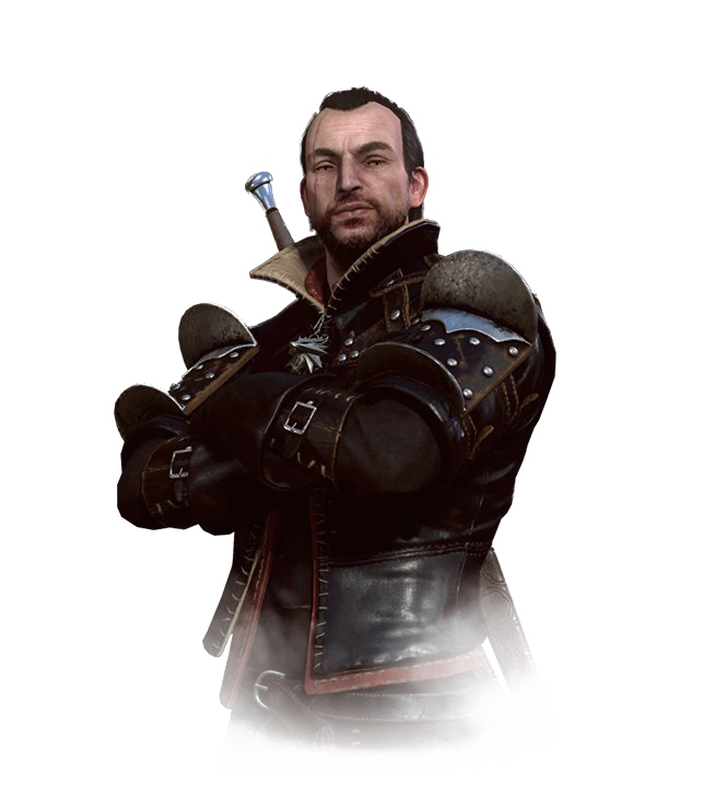 Witcher Concept Art Png Pic (black, white)