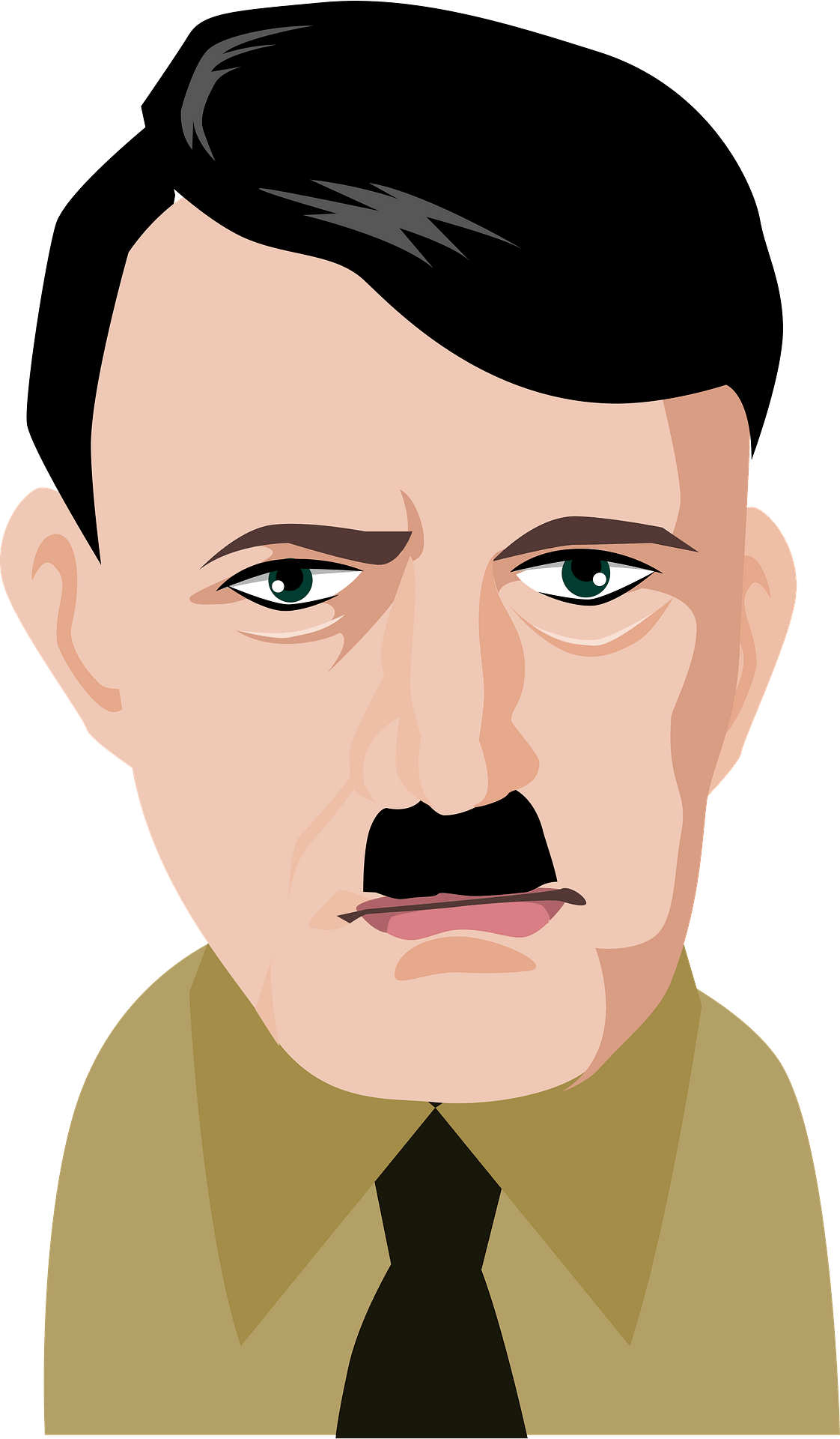 Hitler Mustache Png Clipart (gray, pink, black, salmon)