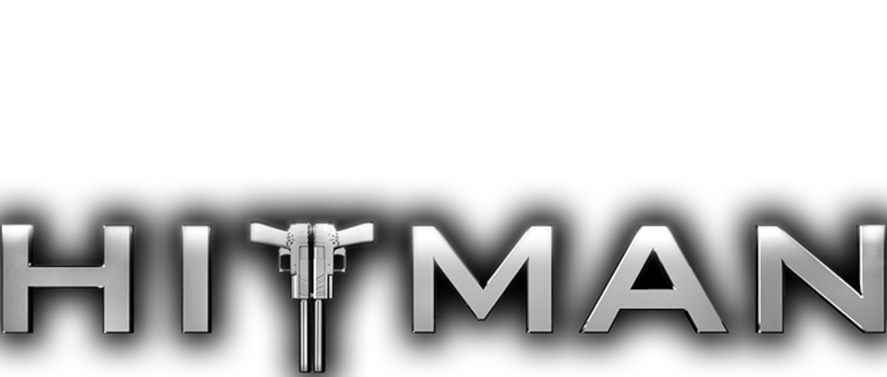 Hitman Logo Transparent Background (black, gray, silver)