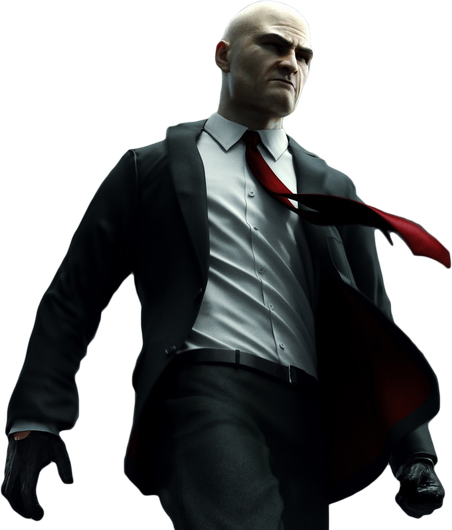 Hitman Png Clipart (black)