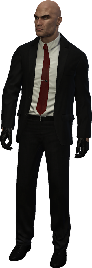 Hitman Png Image (black)