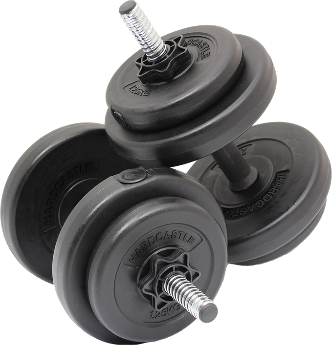 Fitness Dumbbells Gym Transparent Png (black)