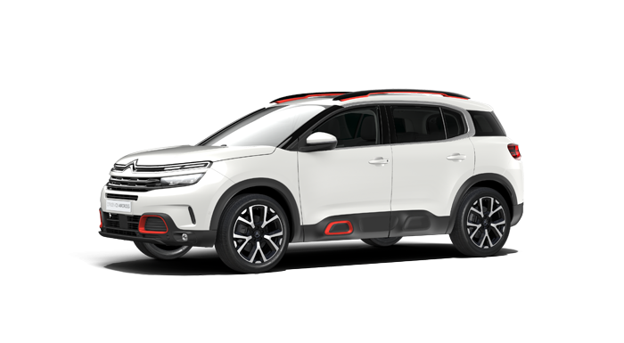 Citroen C5 Aircross Png (gray, beige, white, black, silver)