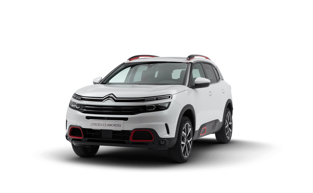 Citroen C5 Aircross Transparent Png (gray, black)