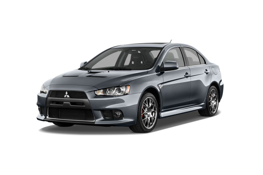 Mitsubishi Lancer Evolution Png File (gray, black)