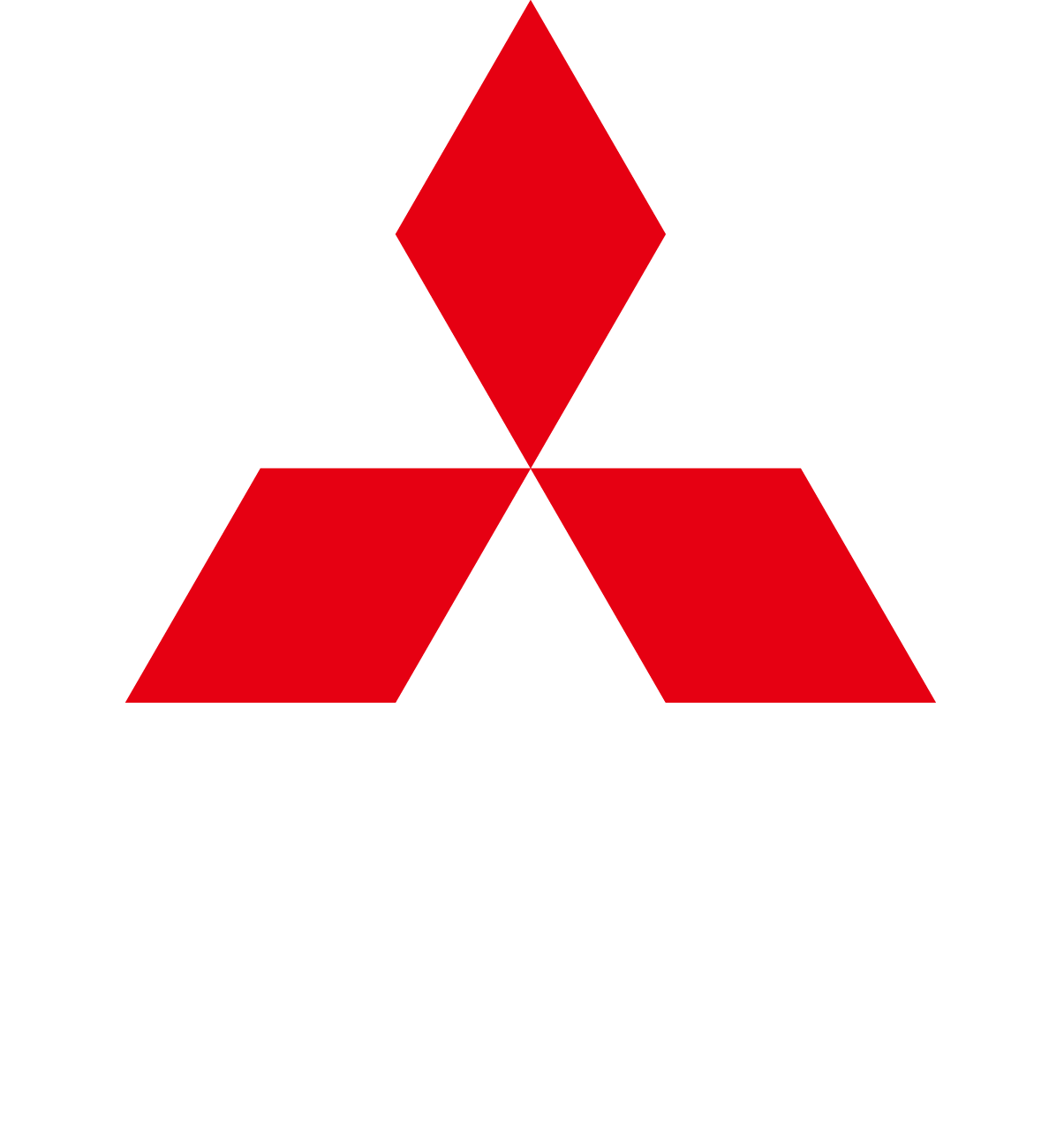 Mitsubishi Png Isolated Image (red, white, gray)