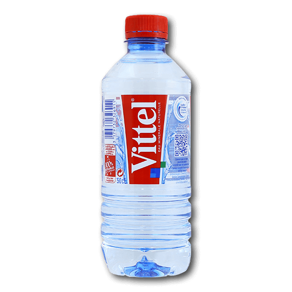 Vittel Bottled Water Png Image (black, lavender)