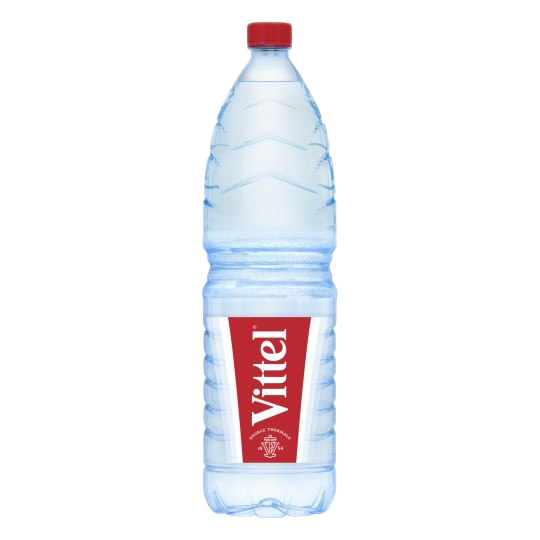 Vittel Bottled Water Png Photo (lavender, chocolate, white)