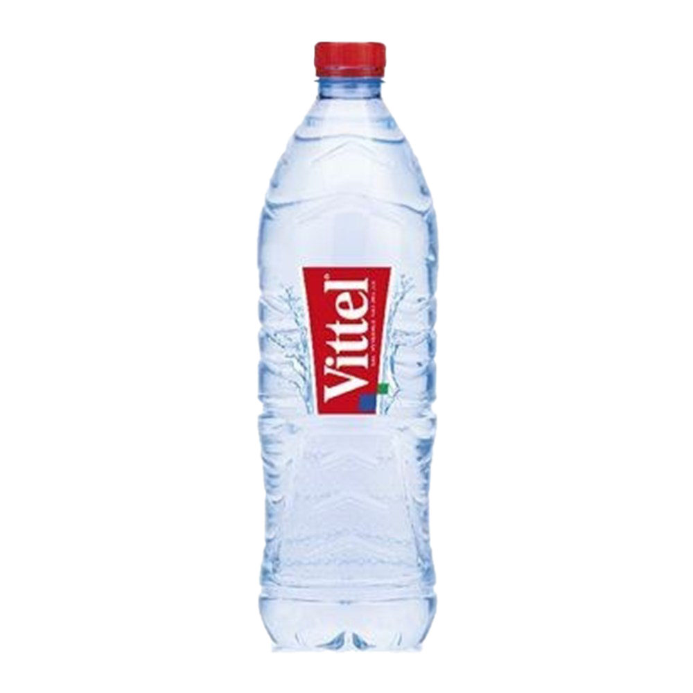 Vittel Bottled Water Transparent Png (lavender, white)