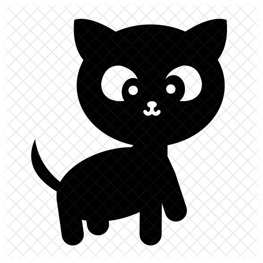 Kittens Png Isolated Image (indigo, black)