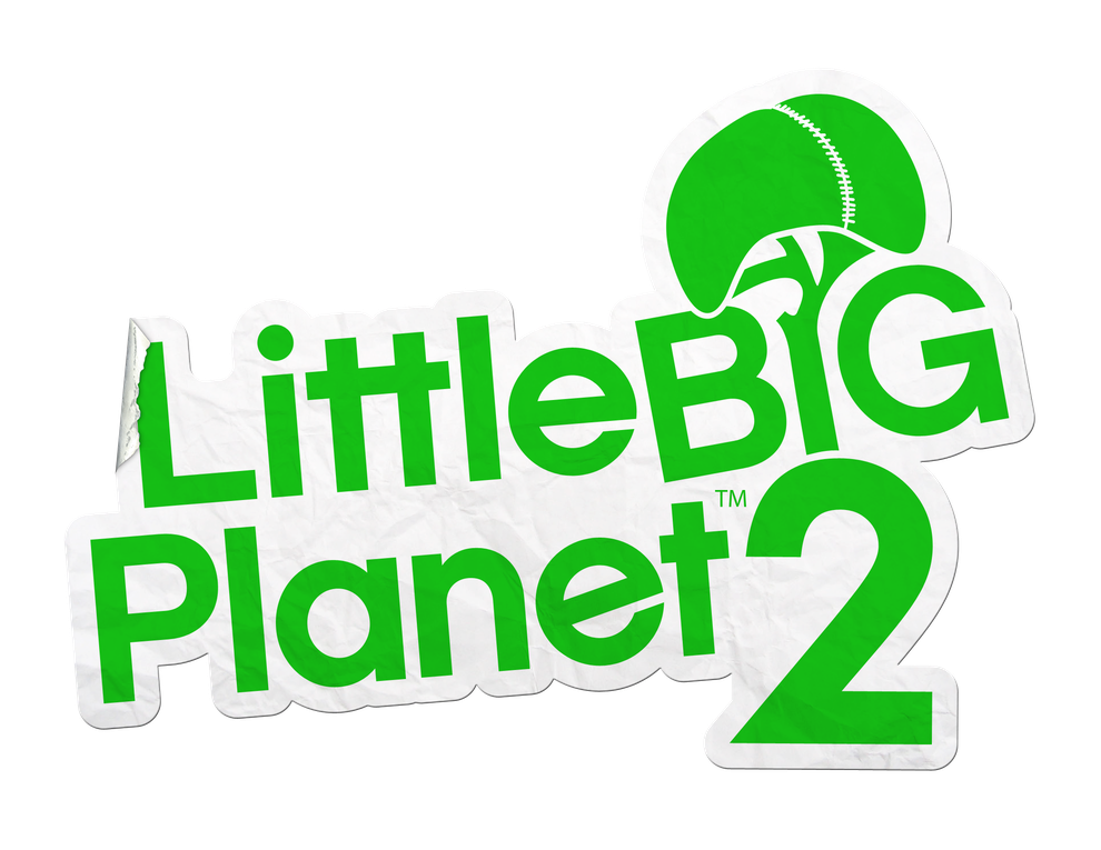 Little Big Planet Logo Png Photo (lavender, black, lime, green, white)