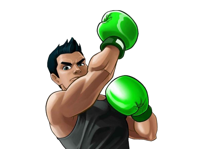 Little Mac Png File (white, indigo, black)