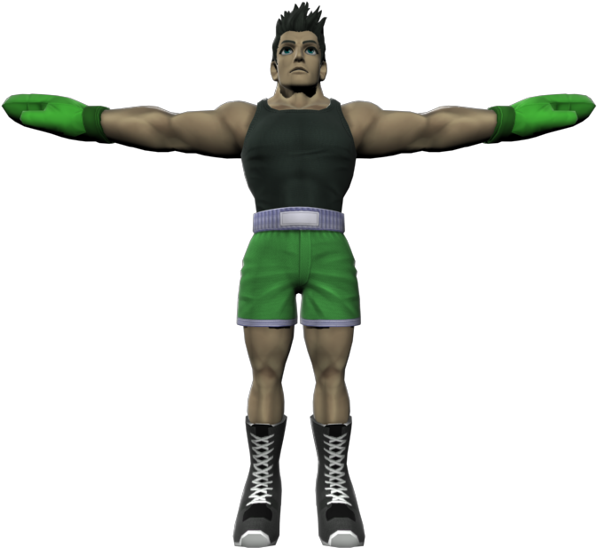 Little Mac Png Pic (green, black)