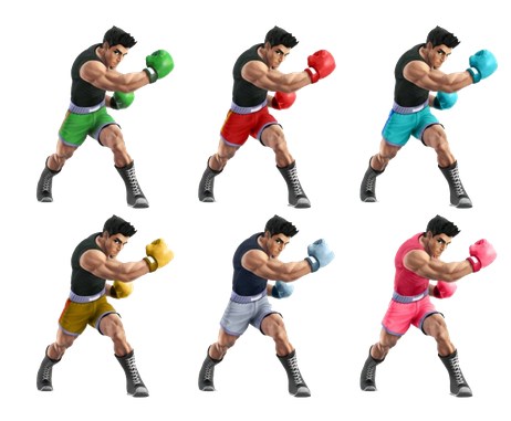 Little Mac Png Transparent Image (gray, black)