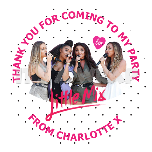 Little Mix Png File (black, lavender, white)