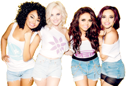 Little Mix Png Image File (black, white)