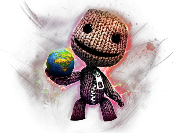 Littlebigplanet Png Isolated Picture (black)